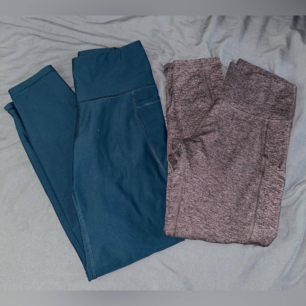 Set of 2 Pairs of Leggings! Aerie and Old Navy